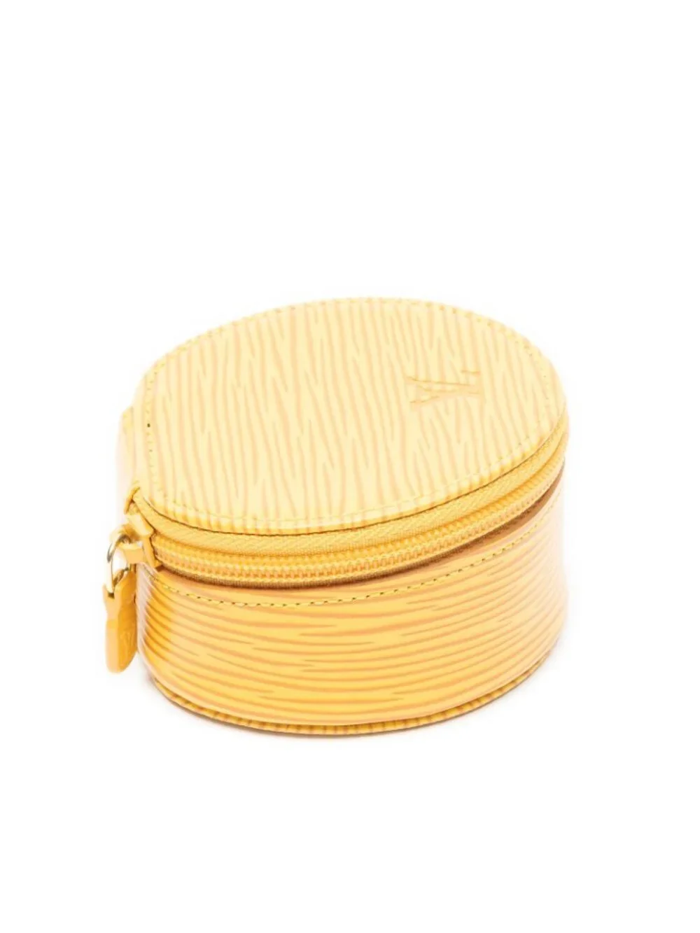 Louis Vuitton Ecrin Bijou Yellow Epi Handbag